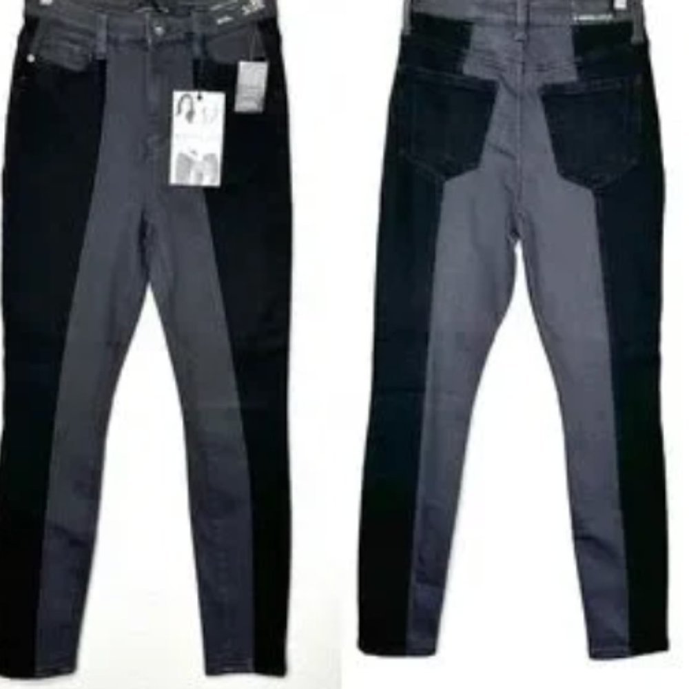 Kendall & Kylie Two Tone Jeans | Size 26, 28” Inseam